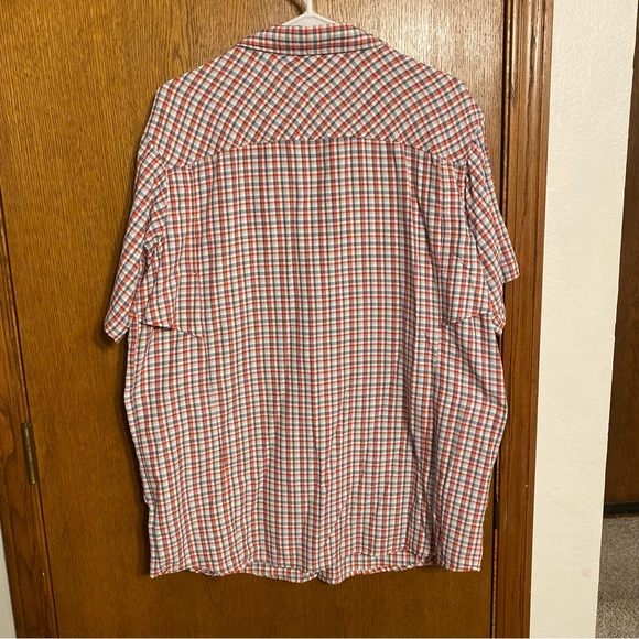 Men’s Large Columbia Ventilated Button Down Short Sleeve Shirt - Picture 6 of 10